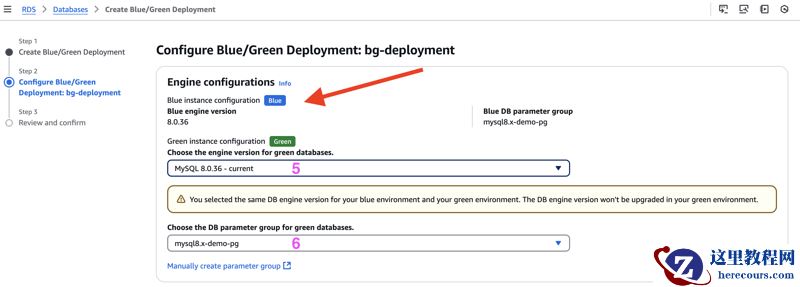 使用 AWS 蓝/绿部署以零停机时间缩减 MySQL RDS 数据库的存储