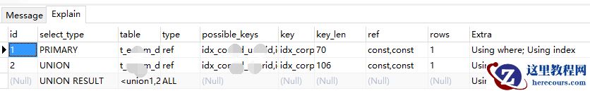 MySQL避免索引列使用 OR 条件