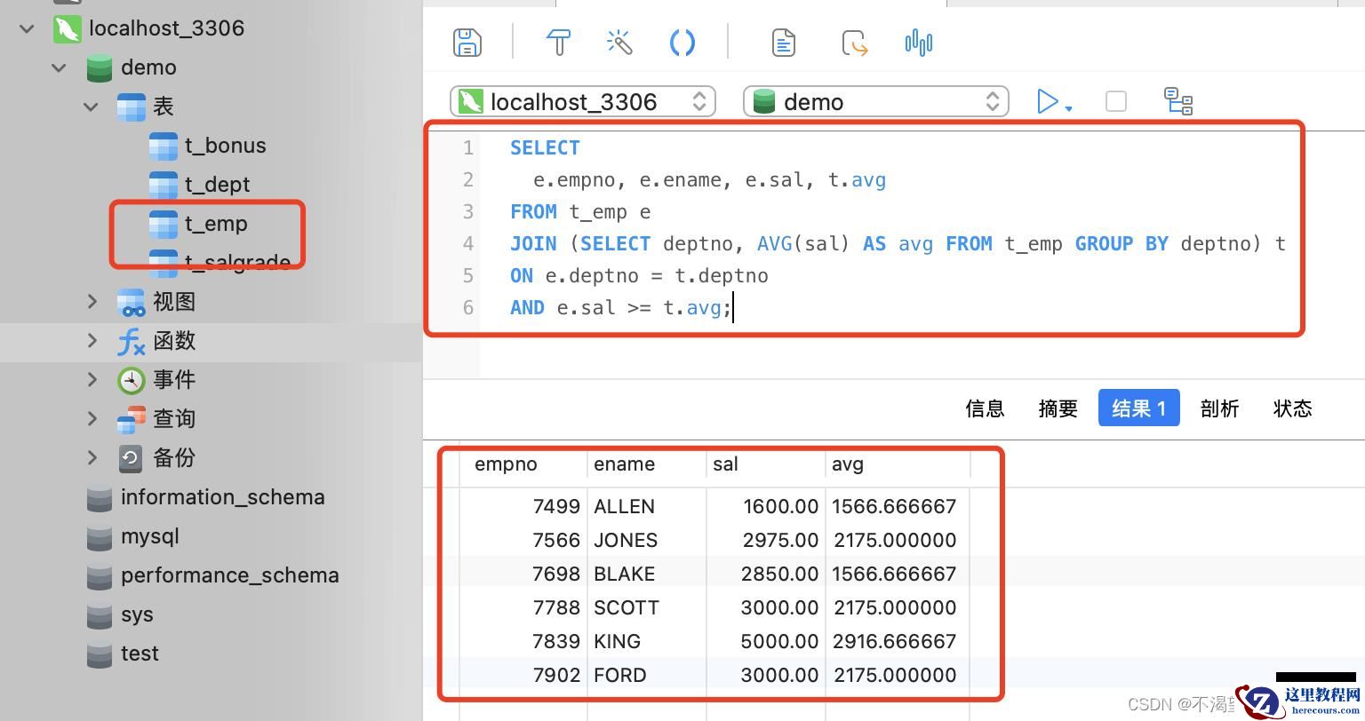 MySQL数据库子查询语法规则是什么