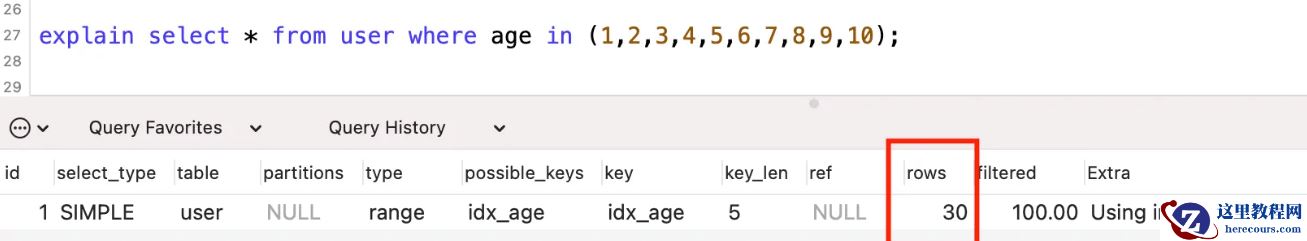 MySQL查询性能优化的索引潜水实例分析