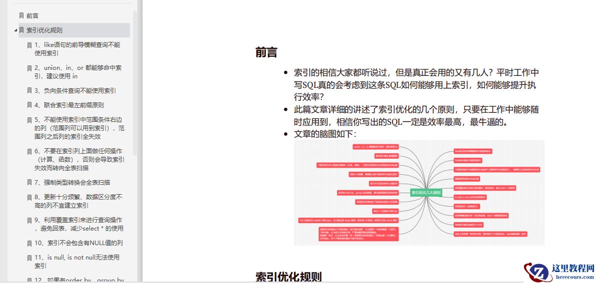 铁汁，MySQL索引优化规则送你！！