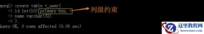 MySQL创建表时的条件有哪些
