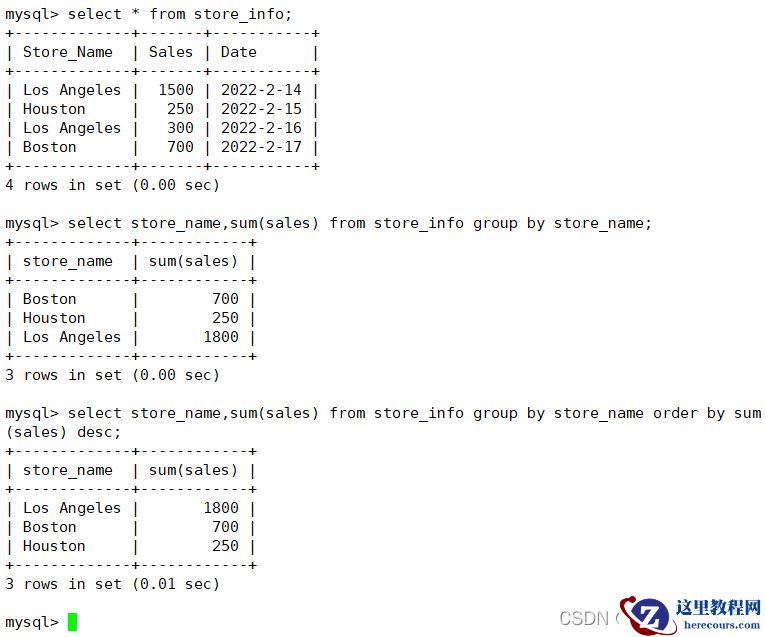 MySQL中sql语句有哪些
