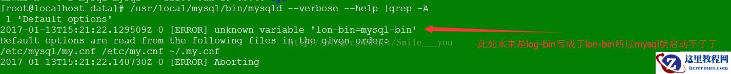 Linux怎么安装mysql默认配置文件位置