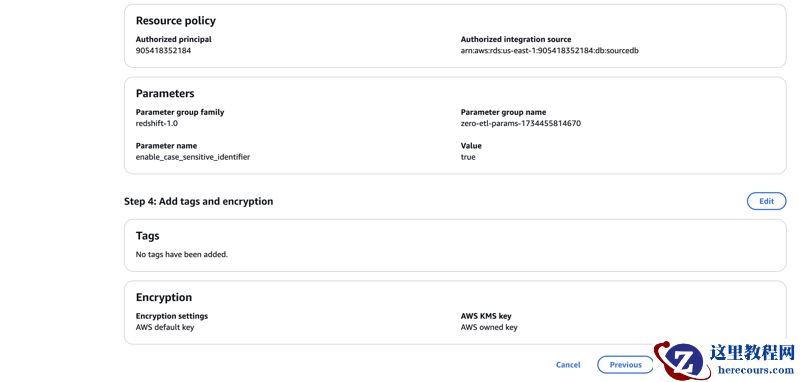 RDS MySQL 与 Redshift 零 ETL 集成