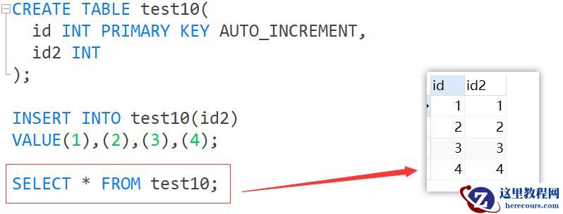 MySQL约束知识点实例分析