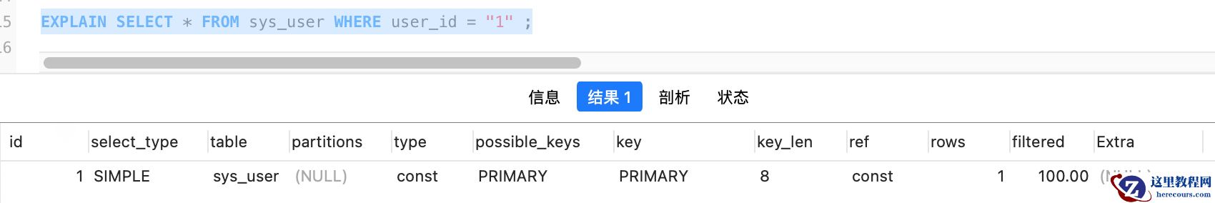 MySQL细数发生索引失效的情况实例分析