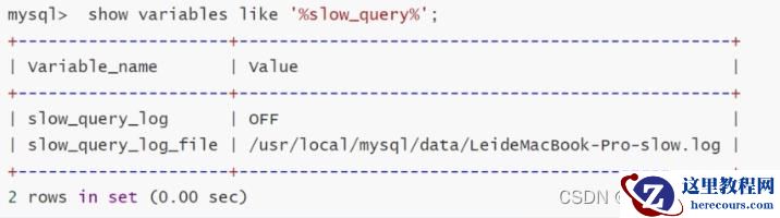 MySQL慢日志查询实例分析