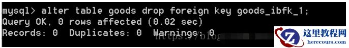 Mysql添加外键的方式有哪些