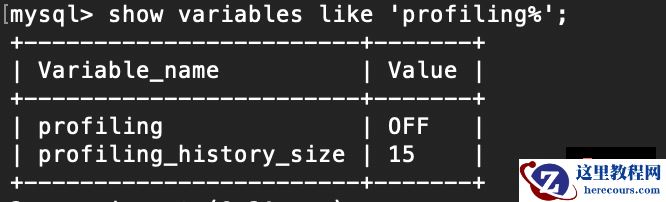 慢查询分析调优工具～show profile