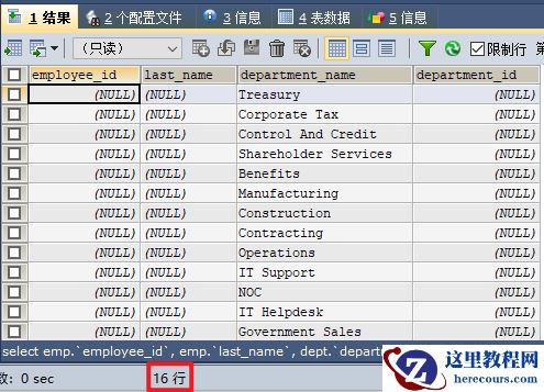 MySQL内连接、外连接及SQL JOINS的实现方法是什么