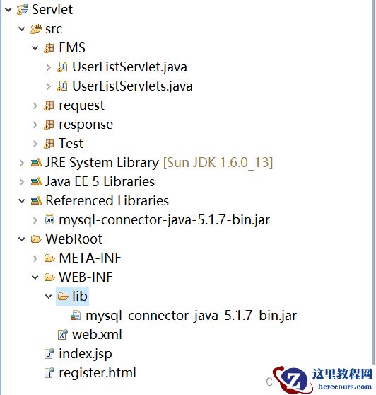 如何使用JavaWeb实现显示mysql数据库数据