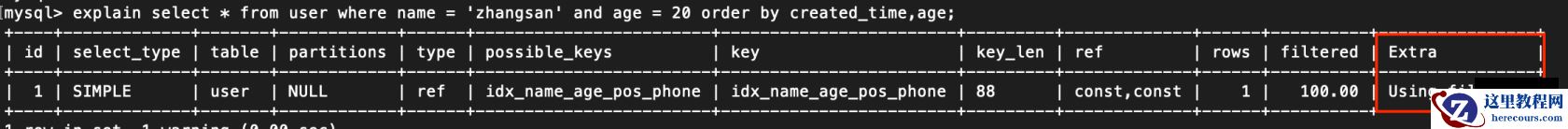 索引失效的情况
