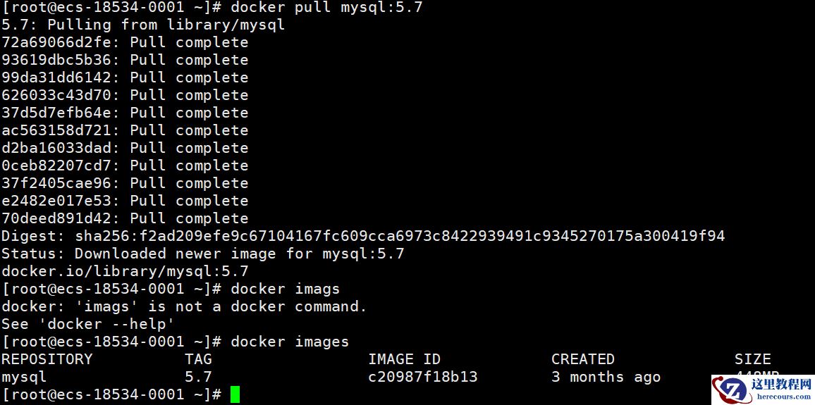 docker怎么安装mysql