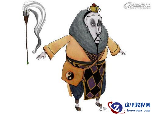 3DMAX教程：《怪哉》三维转二维技术解密