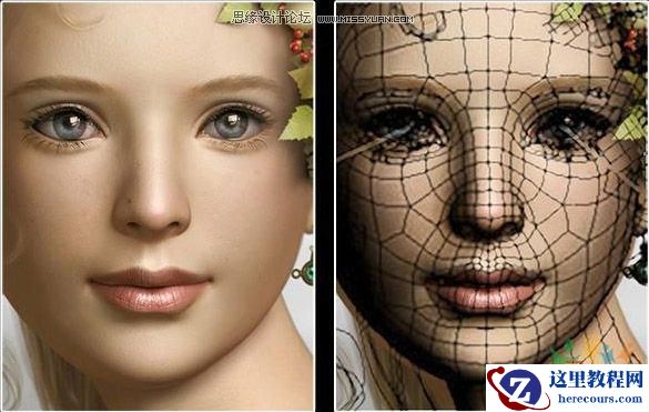 CG经典教程：成功做出真实的人头模型