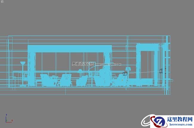 3D MAX实例教程：欧式客厅夜景渲染解析
