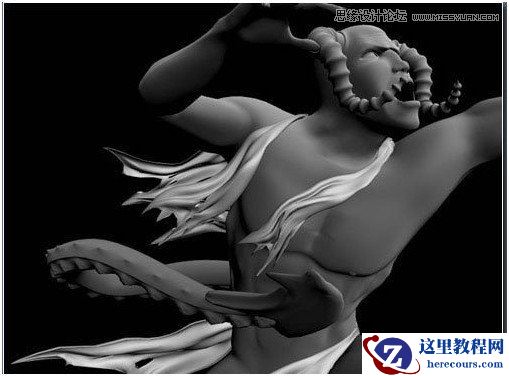 3Ds Max制作游戏中的CG人物教程