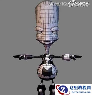 3ds Max绘制个性的外星生物