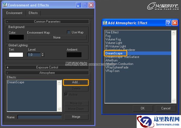 使用3ds Max创建平静的海面和美丽的夕阳