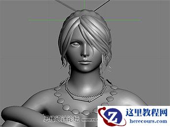 3ds Max制作一个非常漂亮的美女