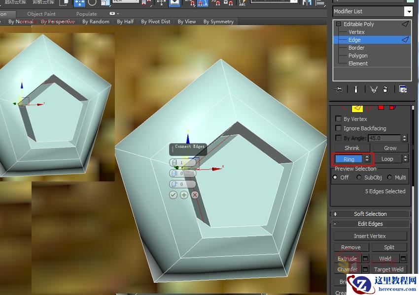 3DXMAX制作欧式古典风格的雕花建模