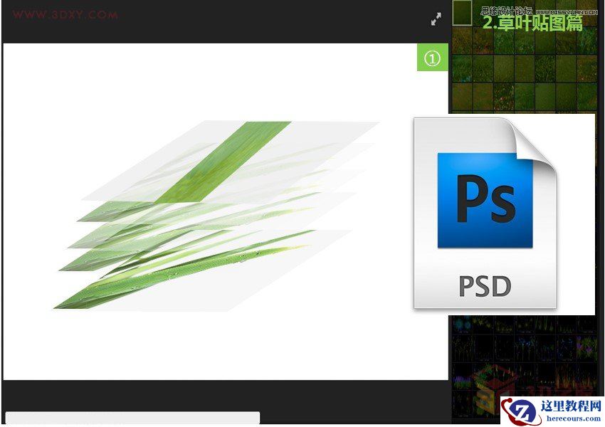 3DMAX详细解析真实草地效果图制作教程