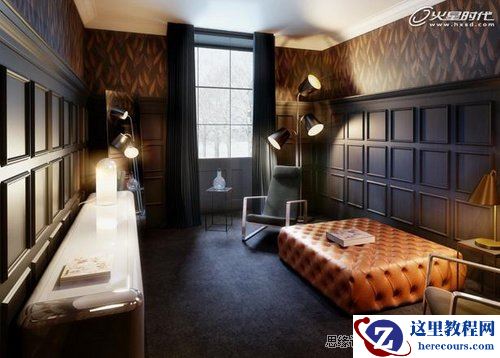 3DMAX实例教程：VRay静谧室内场景渲染解析