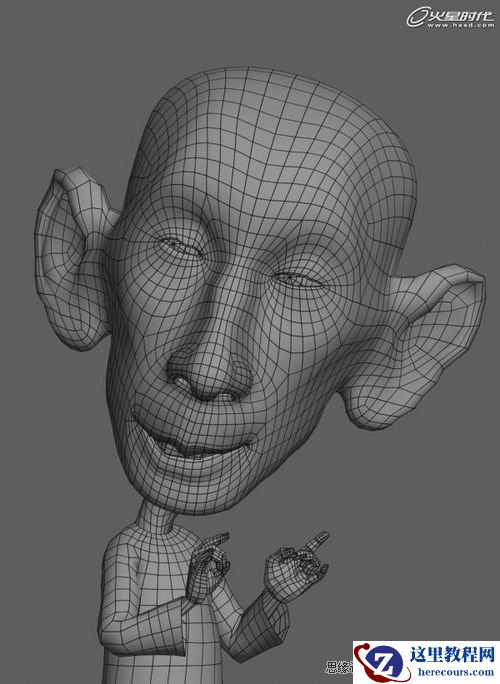 3DMAX教程：演员《马三立》创作详细解析