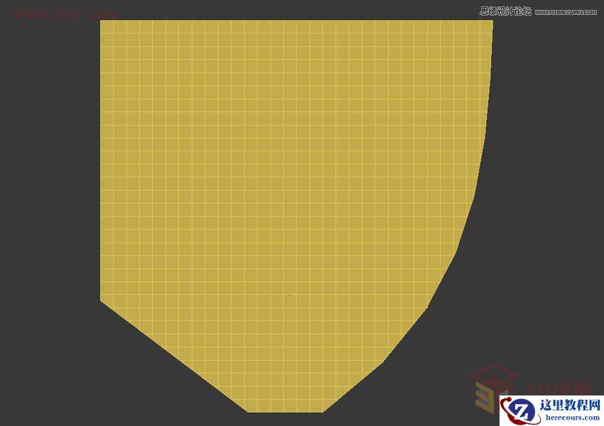 3DMAX利用Poly制作异形体育馆建筑效果