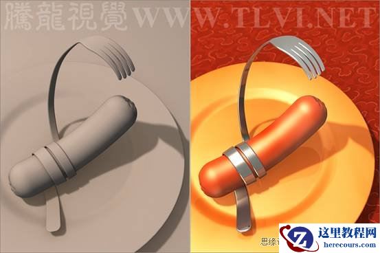 3ds max材质教程：金属质感表现