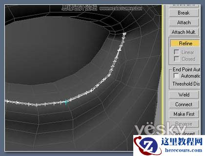 3DsMax教程:制作逼真美女眼睫毛的方法