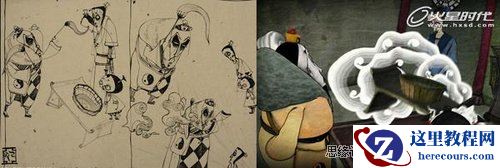 3DMAX教程：《怪哉》三维转二维技术解密