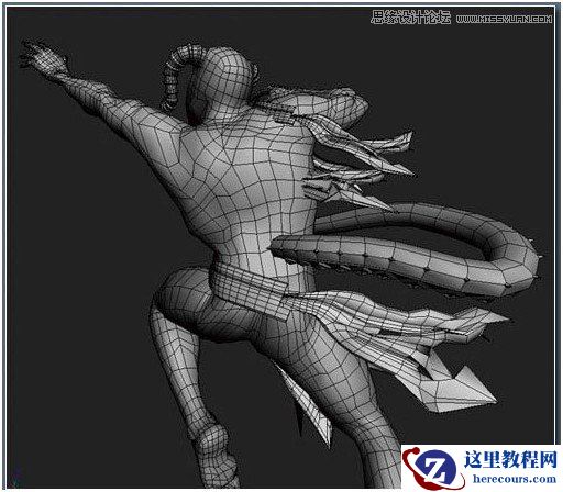 3Ds Max制作游戏中的CG人物教程