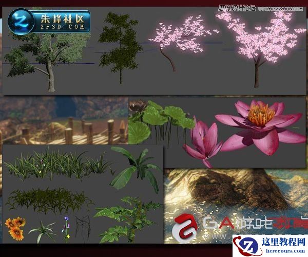  3DMAX制作仙灵岛动漫场景过程赏析