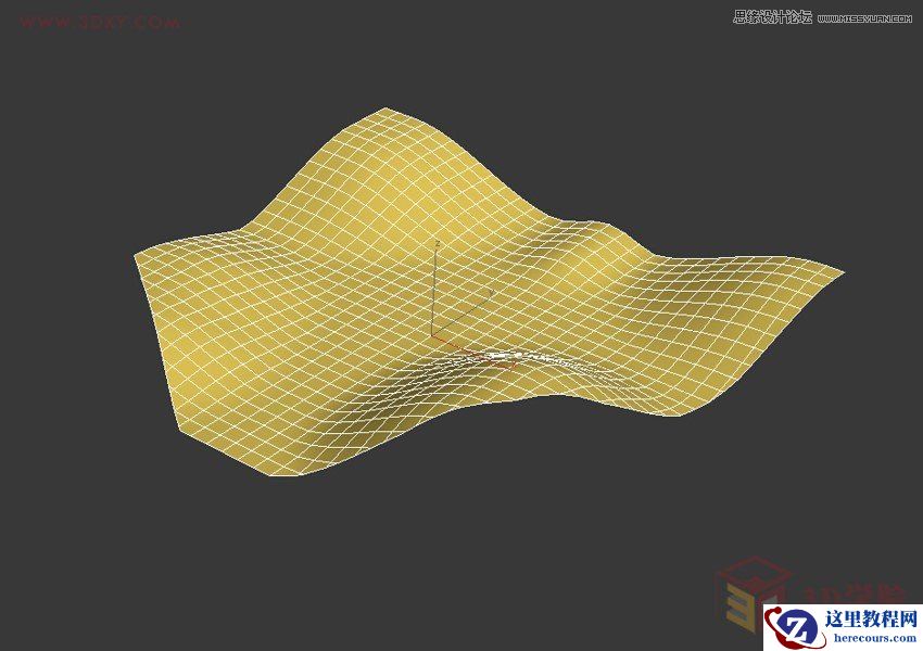 3DMAX利用Poly制作异形体育馆建筑效果