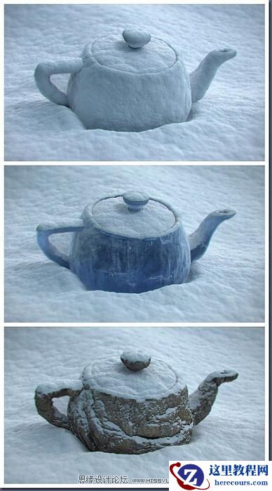 3dsMax制作飞机在雪地里撞毁的过程