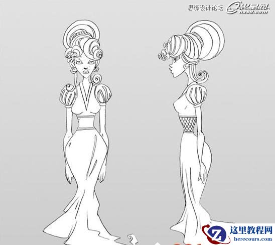 3ds Max制作高贵可爱的公主教程