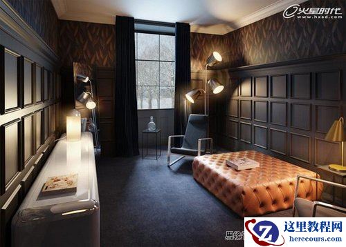 3DMAX实例教程：VRay静谧室内场景渲染解析