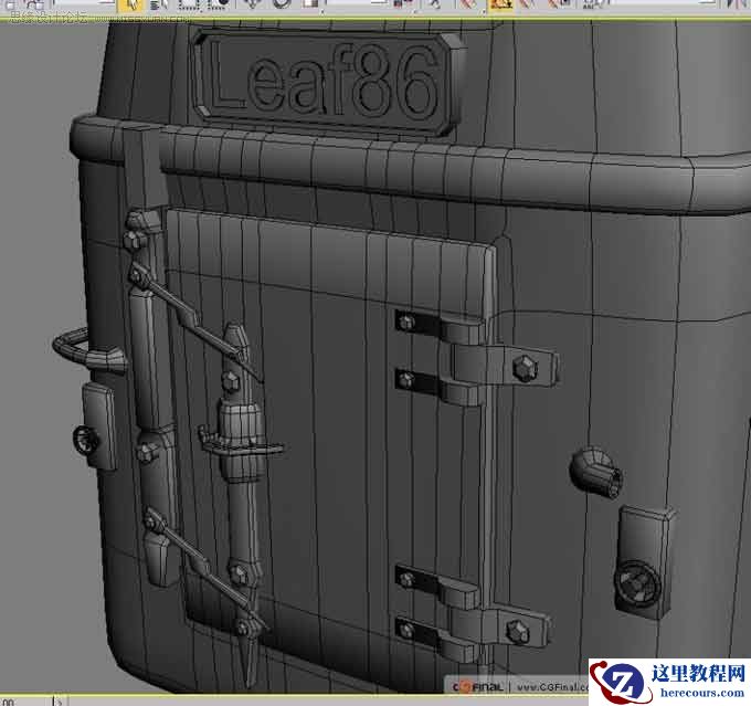 3DMAX实例教程：详解解说制作精品火车