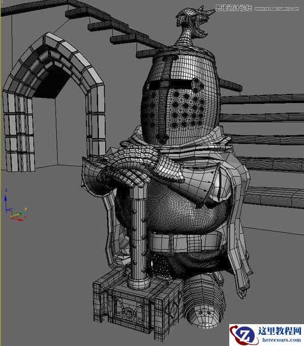 3ds Max制作《矮小的铁锤勇士》实例教程