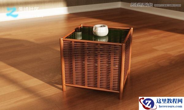 3Dmax教你制作复杂的编织图案模型