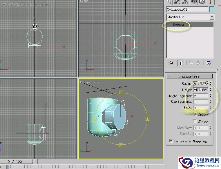 3D MAX建模教程:制作水笼头建模教程