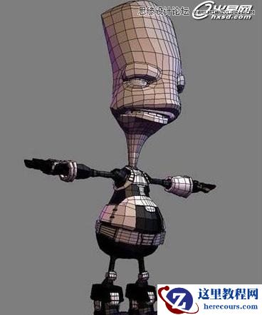 3ds Max绘制个性的外星生物