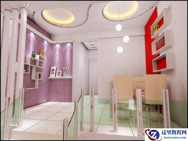 室内灯光表现中异型暗藏灯打法