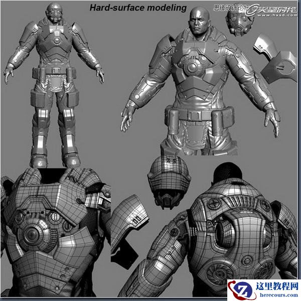 3ds Max实例教程：打造机械原型