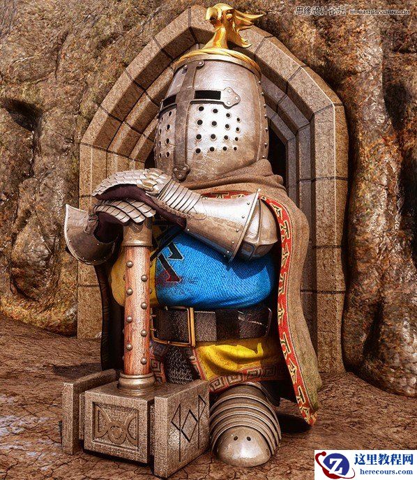 3ds Max制作《矮小的铁锤勇士》实例教程