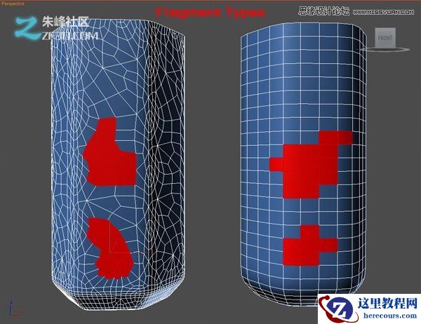 3Dmax制作超酷的子弹打碎玻璃效果图
