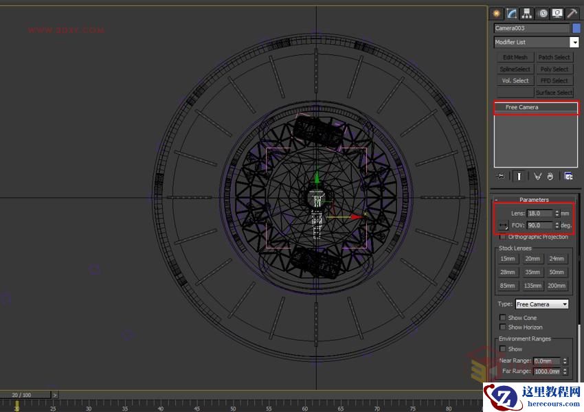 3DSMAX为VR设备制作立体交互图像效果