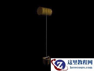 3ds MAX动力学运用制作辘轳打水动画效果